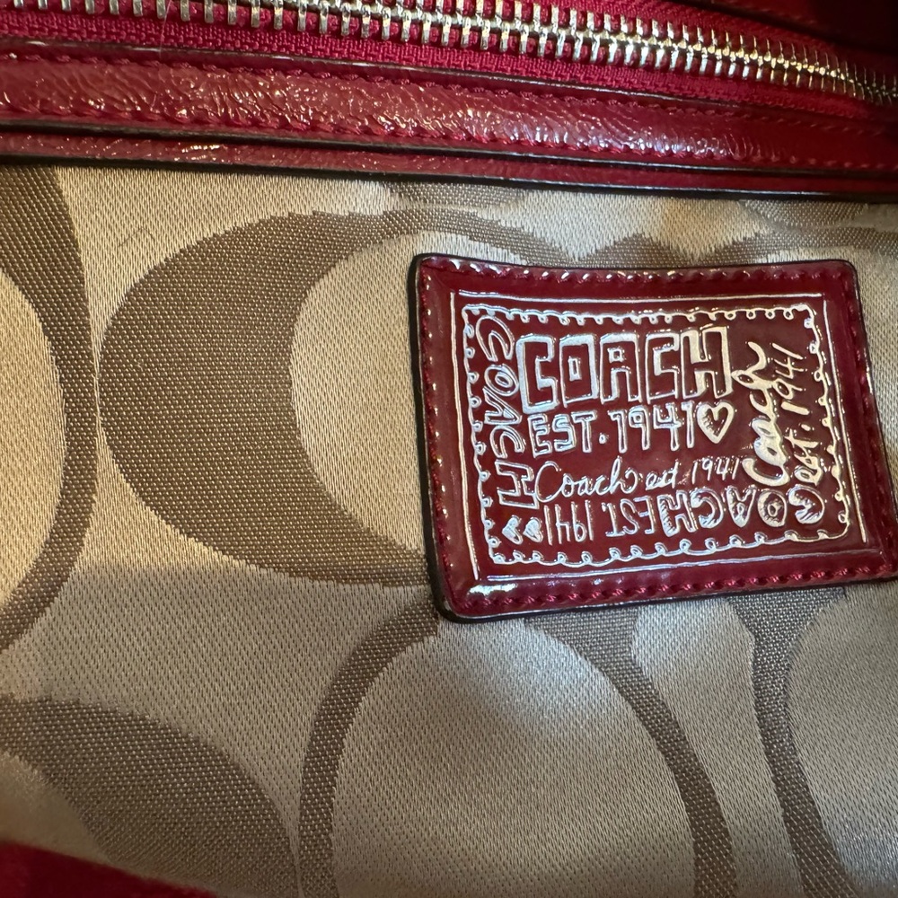 Coach Red Women's Bag